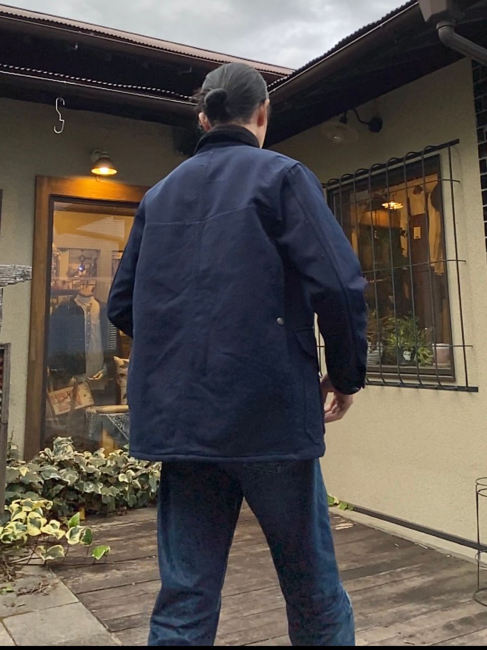 F2427 HUNTING JACKET / NAVY