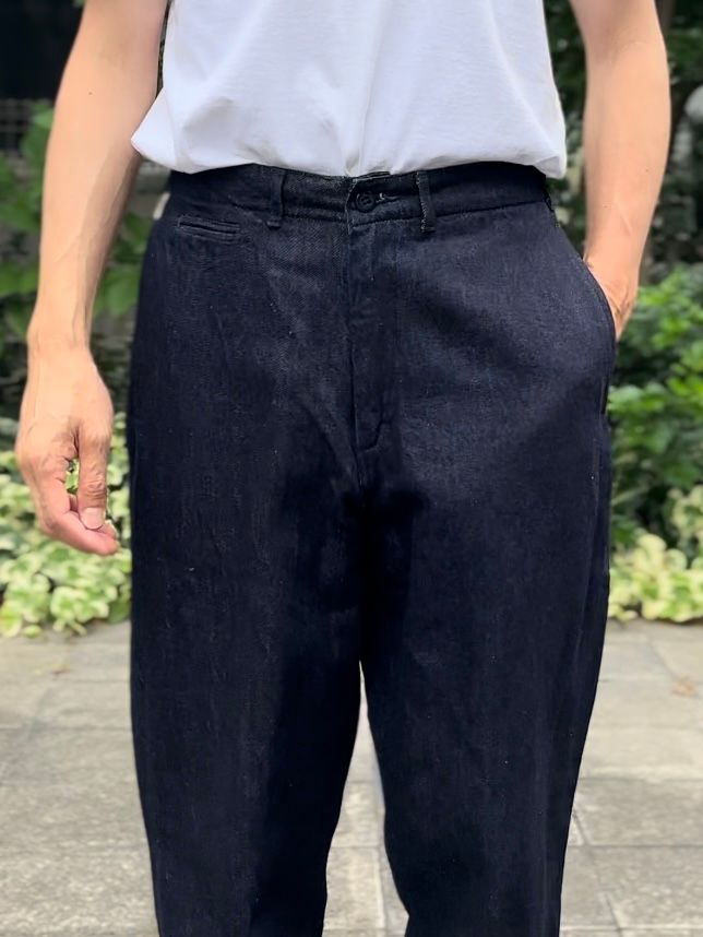 DENIM BALL TROUSERS / F04672