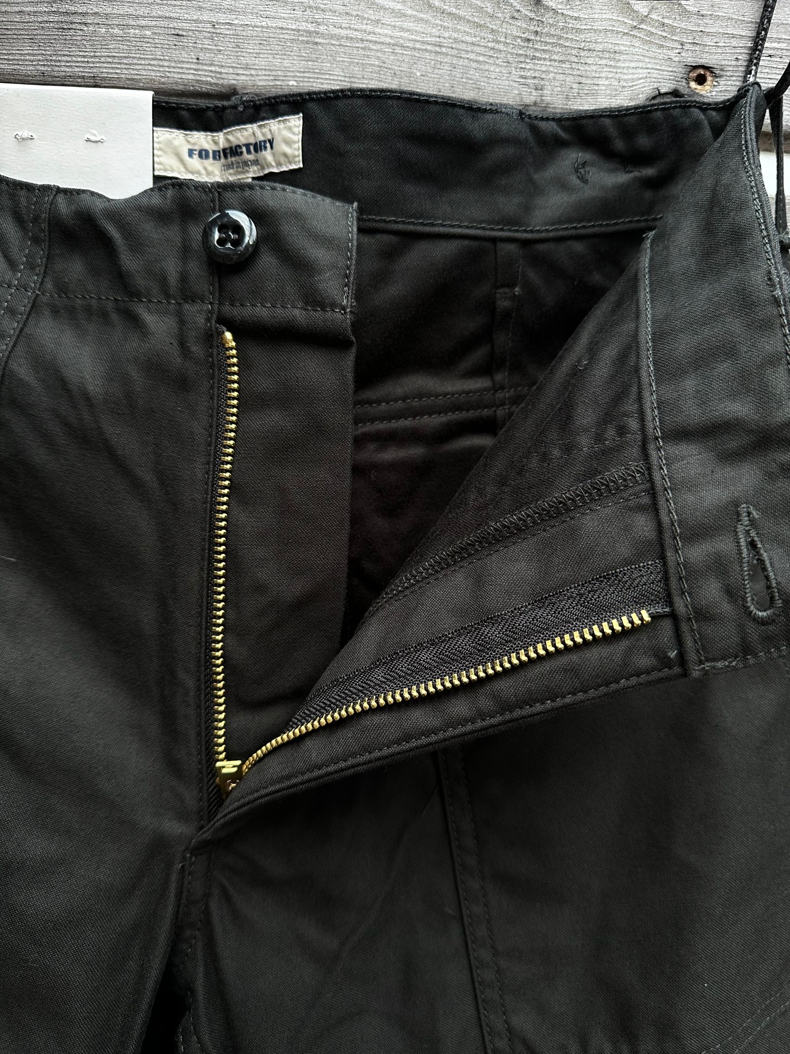 F0431 / BAKER PANTS / ベイカーパンツ / ベーカー / ファティーグパンツ / ワークパンツ / ブラック