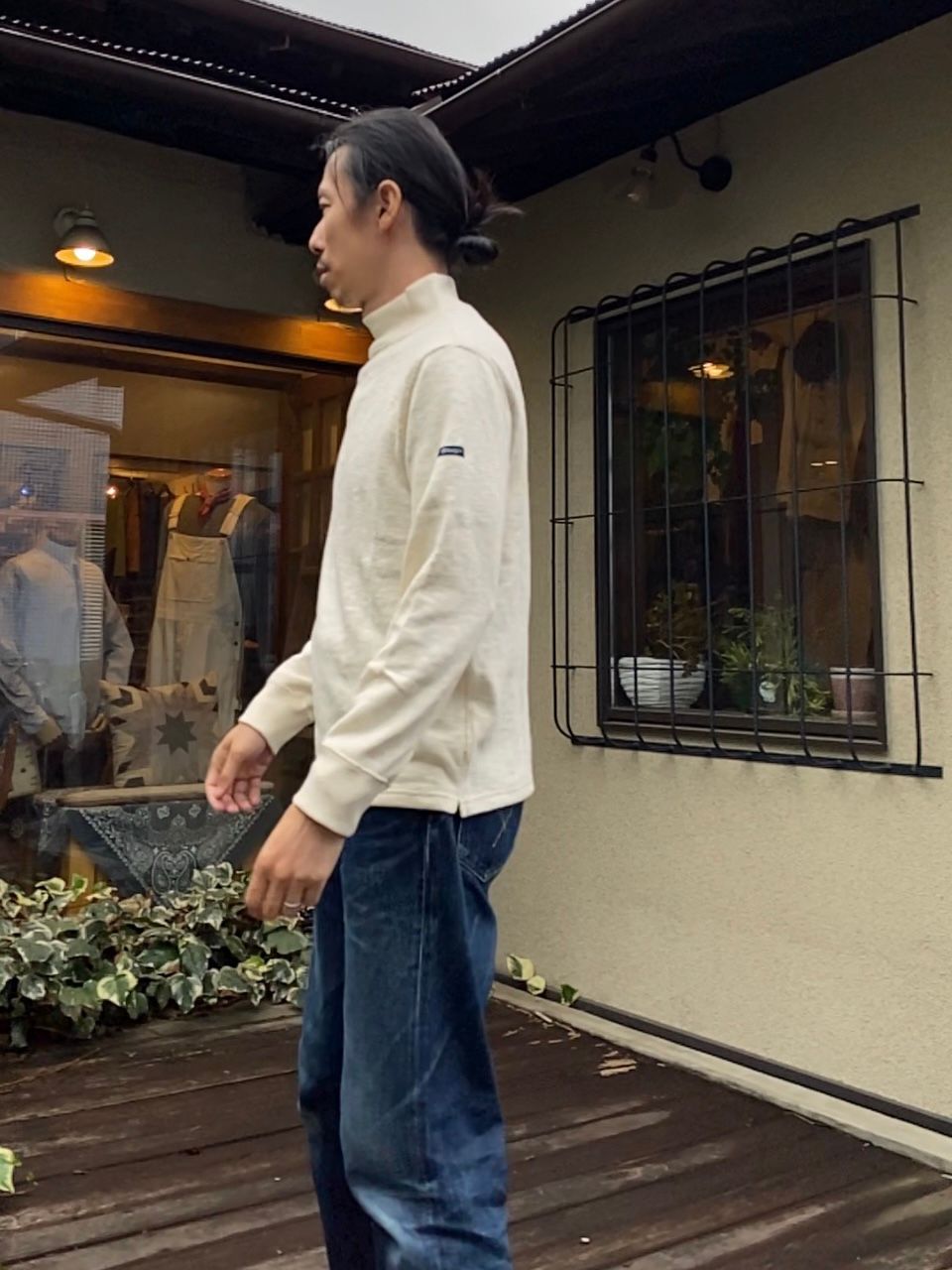te002H / ORIGNAL NEW HIGH NECK-T / ハイネック / NATURAL