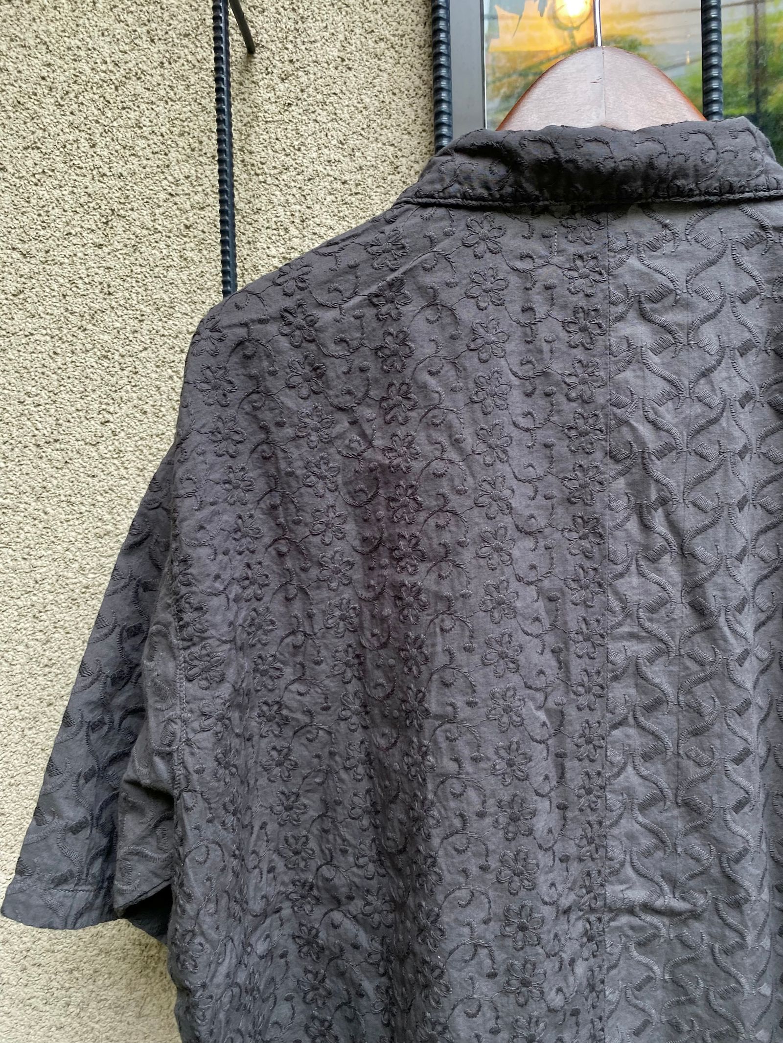NEEDLE S/S JACKET / チャコール