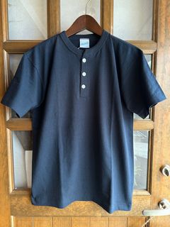 ALORE / アローレ / ヘンリーネックTシャツ / ネイビー