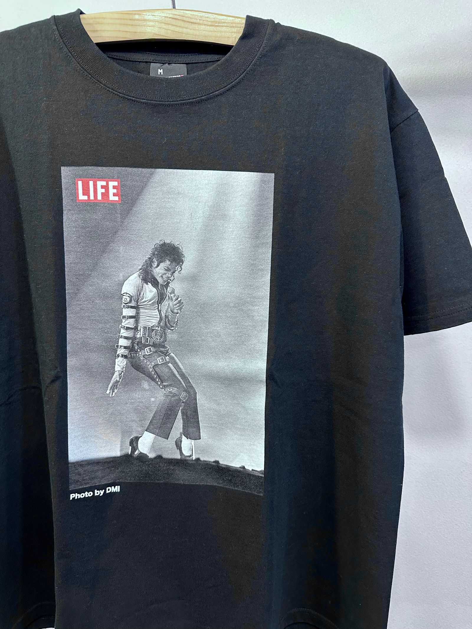 【LIFE×SCREEN STARS BEST/スクリーンスターズ ベスト】Michael Jackson "Bad Tour"/ マイケルジャクソン 半袖Tシャツ / ブラック