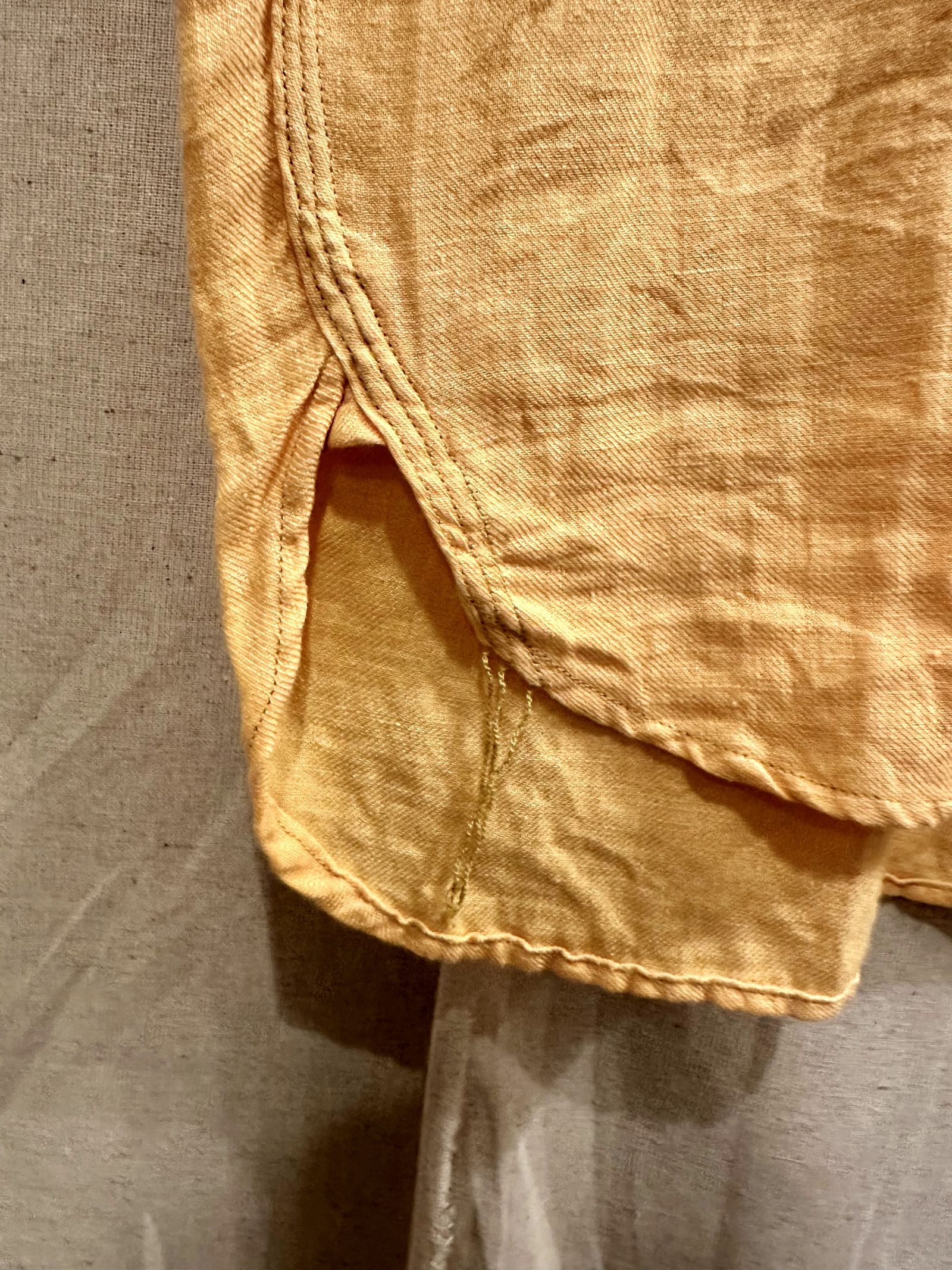 LINEN HALFSLEEVE WORK SHIRTS リネン半袖ワークシャツ