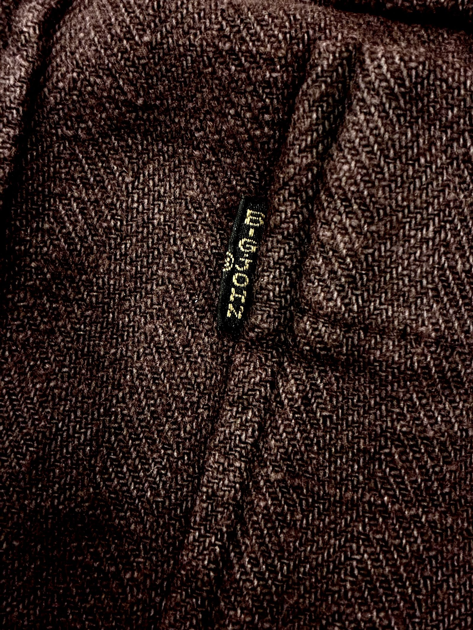 US NAVY CPOシャツ / ボルドー / ビッグジョン