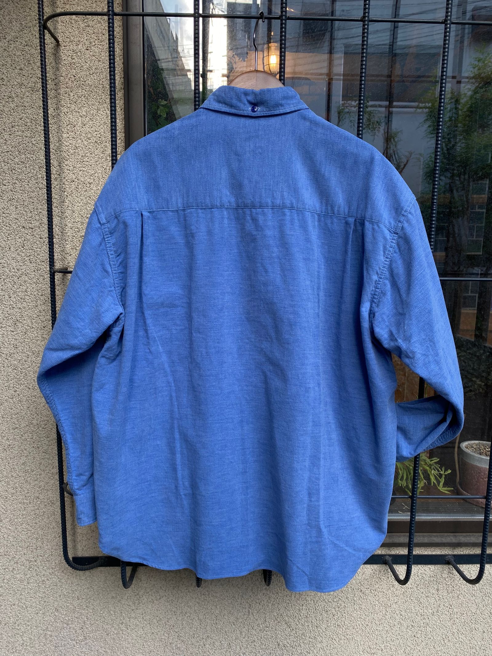 F3482 CORDUROY BALL SHIRT / SAX