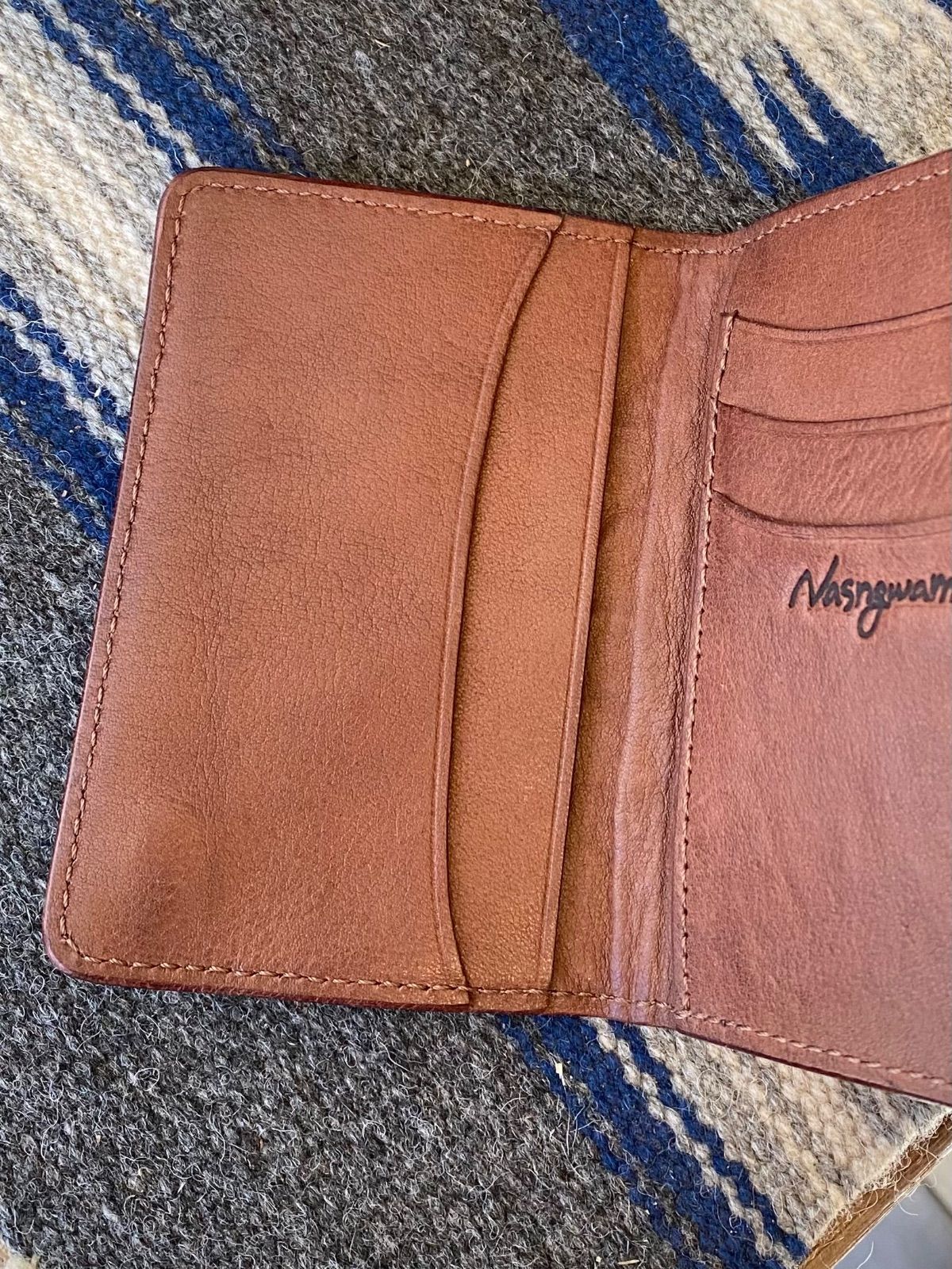 【NasngwamxDamasquina】Lone Star Card Case ローンスターカードケース / ブラウン