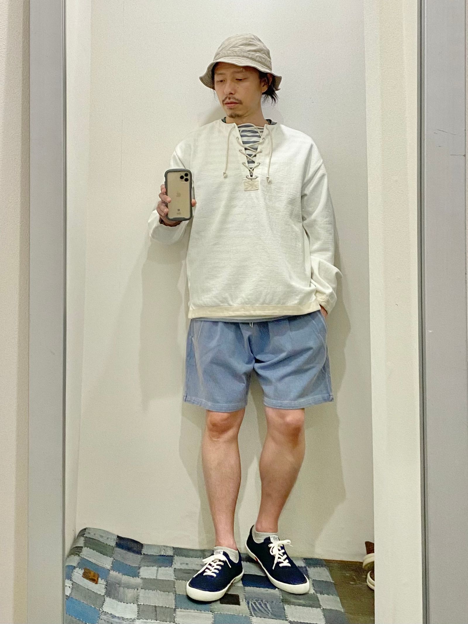 ONEITA オニータ / super heavy weight shorts / スーパーヘビーウェイトショーツ / ブルー
