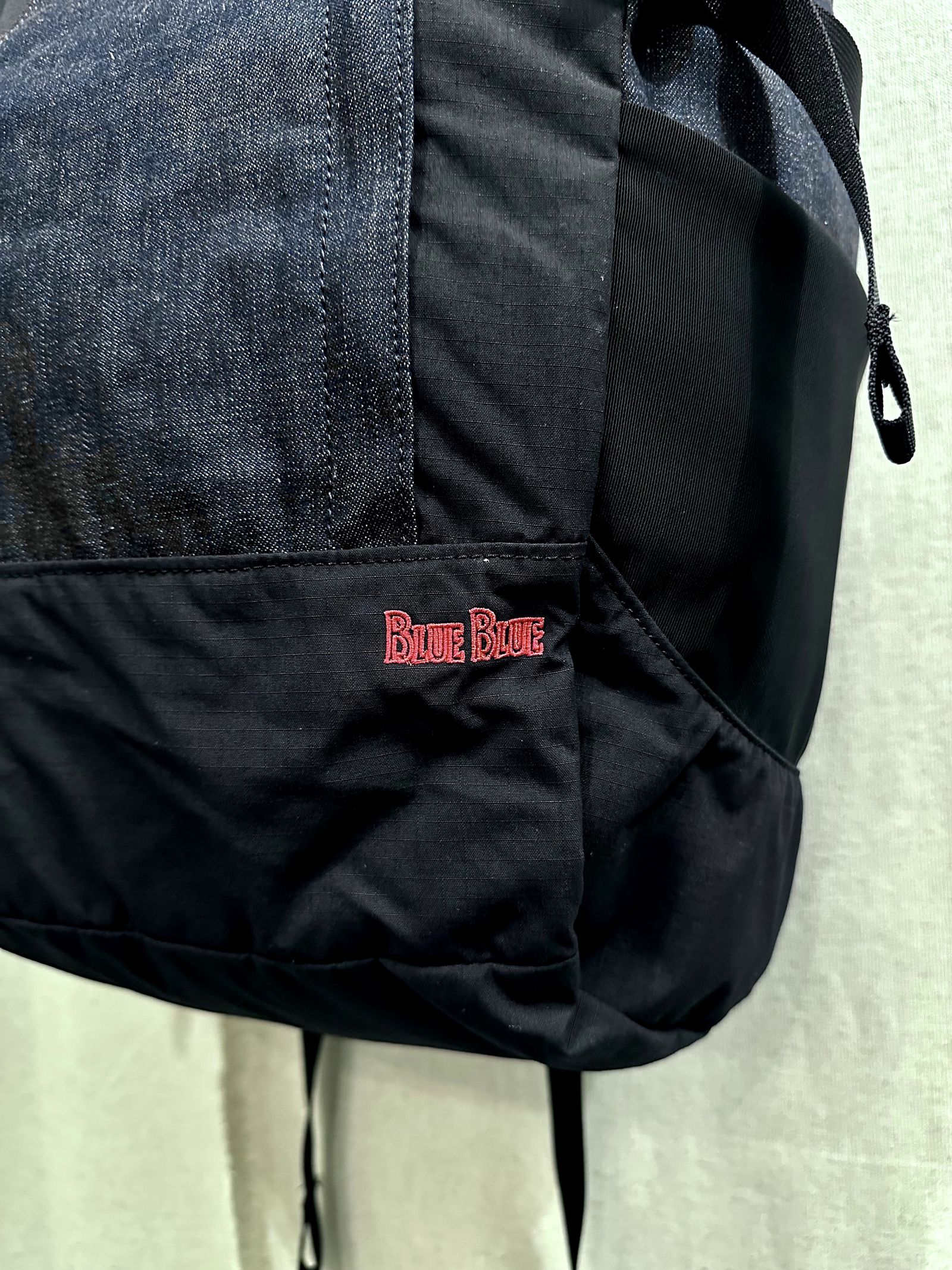 MRD×BLUE BLUE / デニムコンビトラベルトート