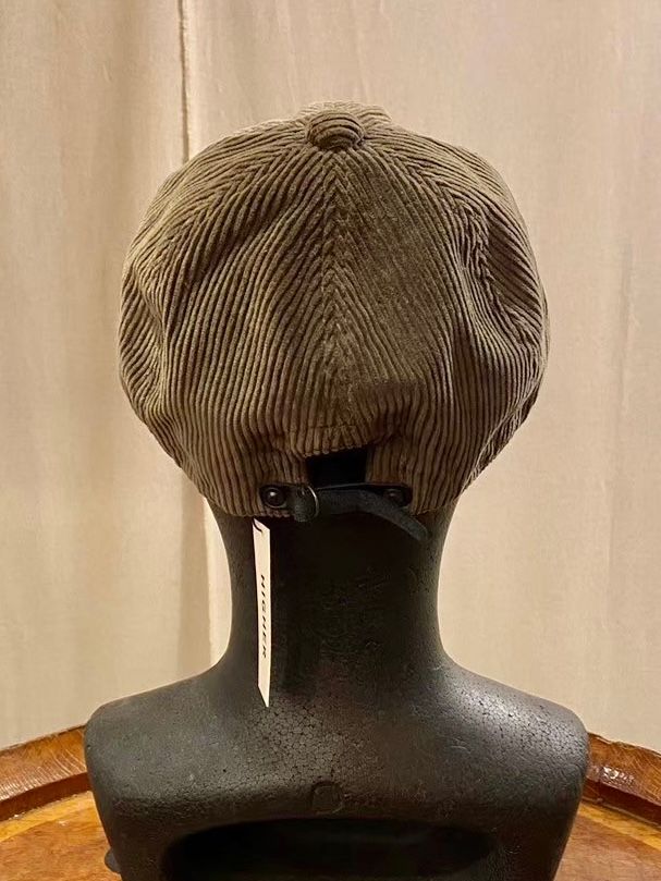 8wel CORDUROY CAP / コーデュロイキャップ / オリーブ