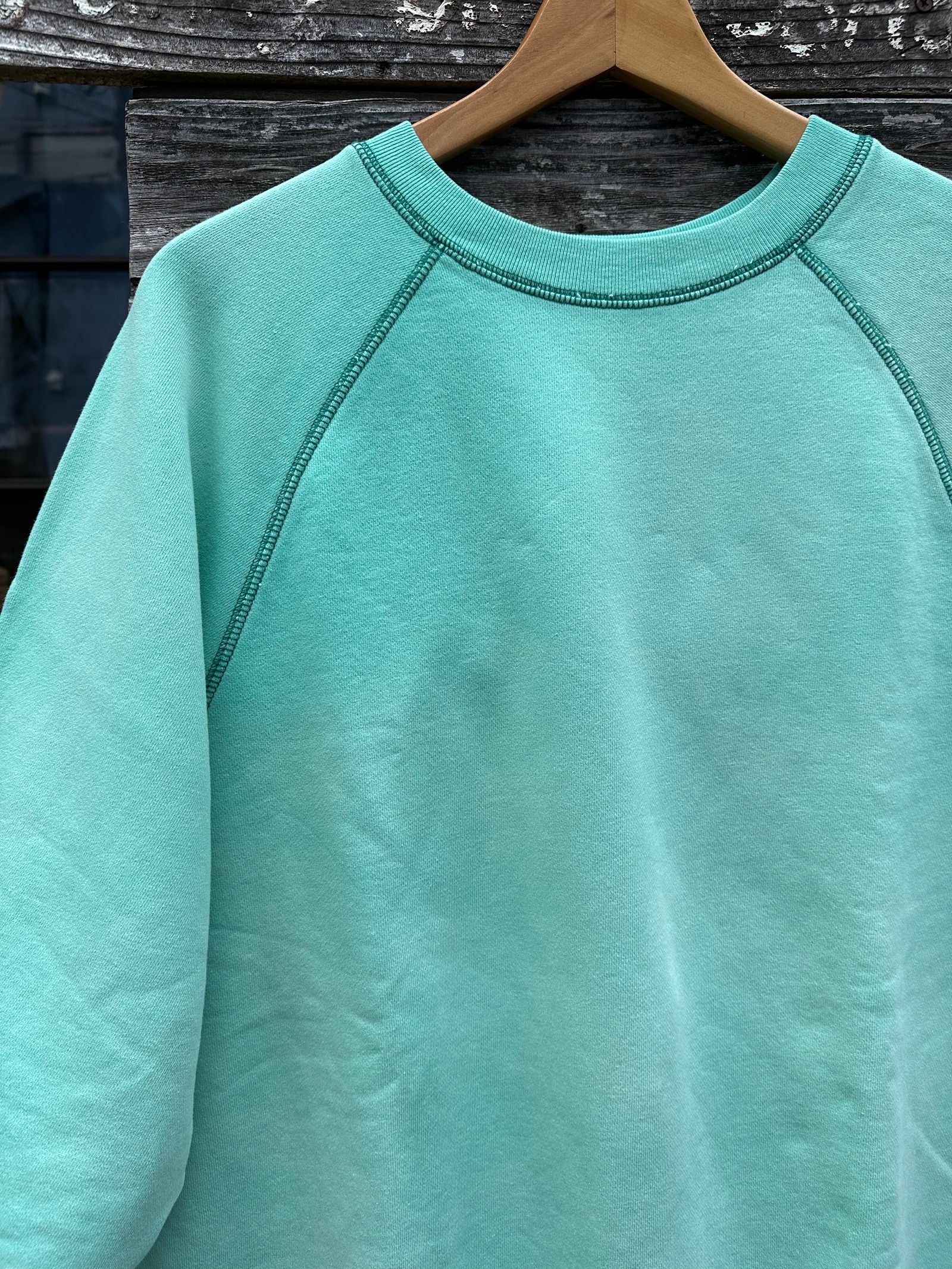 SCREEN STARS / スクリーンスターズ / Sunburned sweat tee / 半袖スウェットTシャツ / グリーン / ティファニーブルー