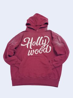 スワッシュ HOLLYWOOD ピールドオフプリントフーディ/ スウェットパーカー / レッド / ハリウッドランチマーケット