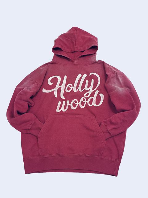 スワッシュ HOLLYWOOD ピールドオフプリントフーディ/ スウェットパーカー / レッド / ハリウッドランチマーケット
