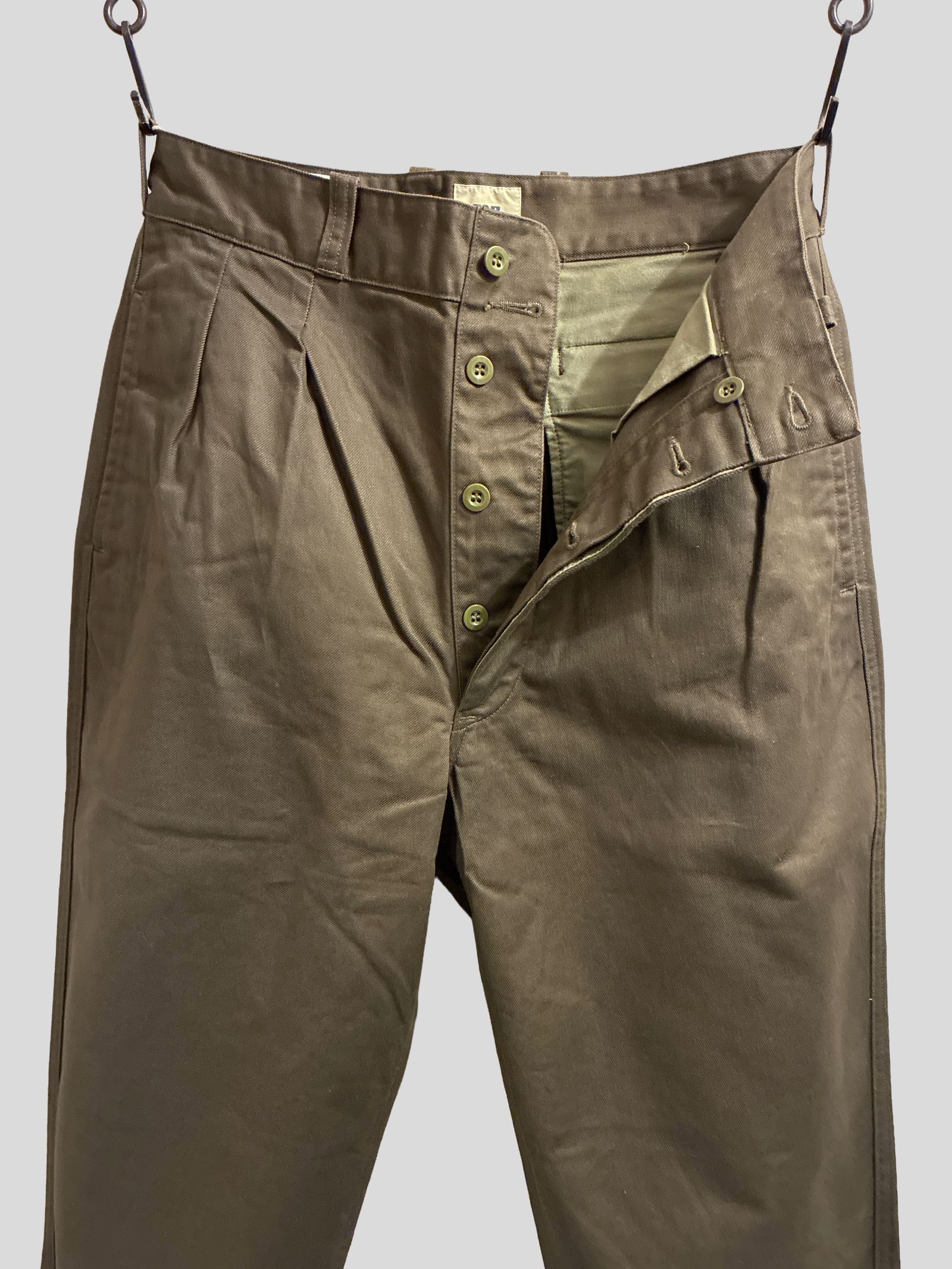 M-52フレンチアーミーチノ/ F0512 / オリーブ / エフオービーファクトリー / FOB FACTORY