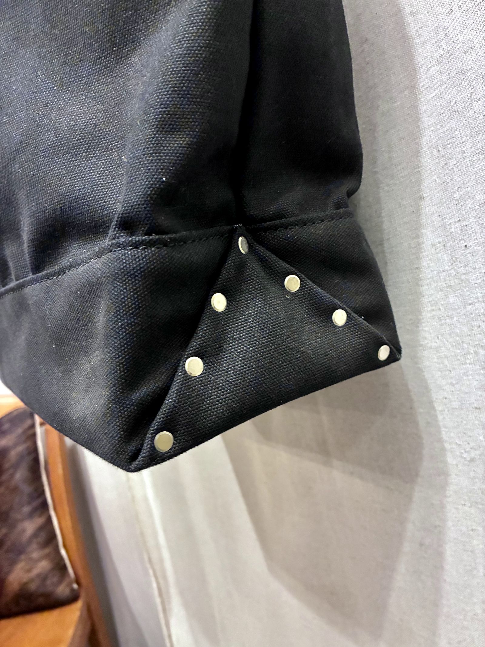 HERITAGE LEATHER CO / ヘリテージレザー / レザーハンドルキャンバストート / ブラック