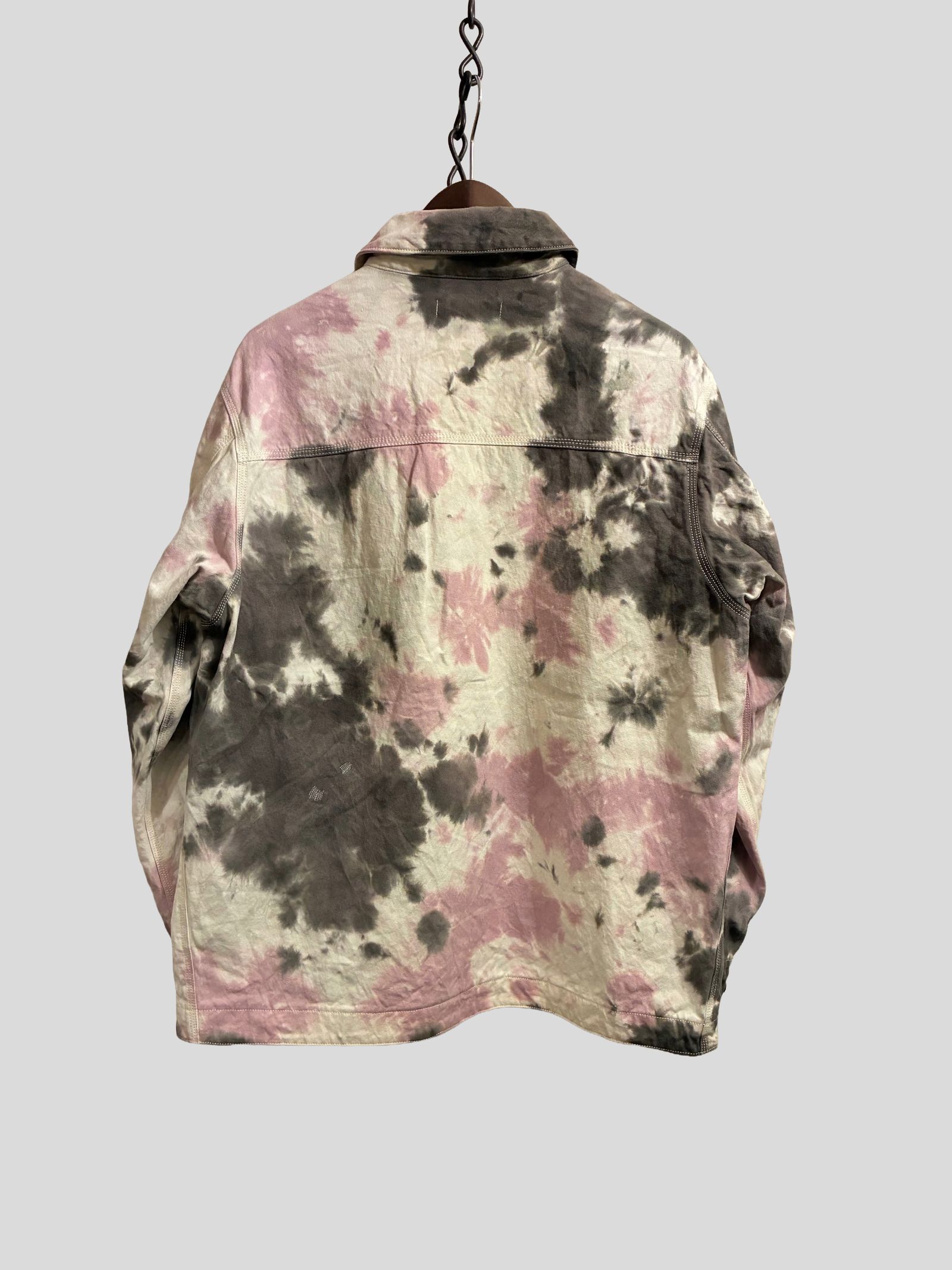 Nasngwam.xJAVARA / WARREN JACKET / タイダイ カバーオールジャケット / SAKURA