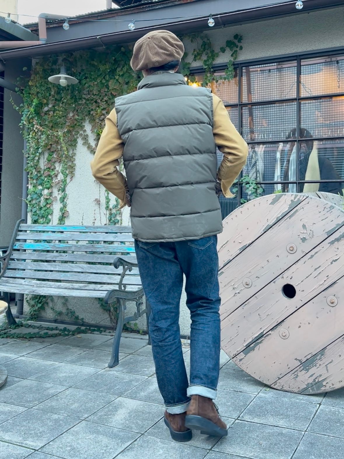 ダウンベスト / 6712 DOWN VEST / オリーブ