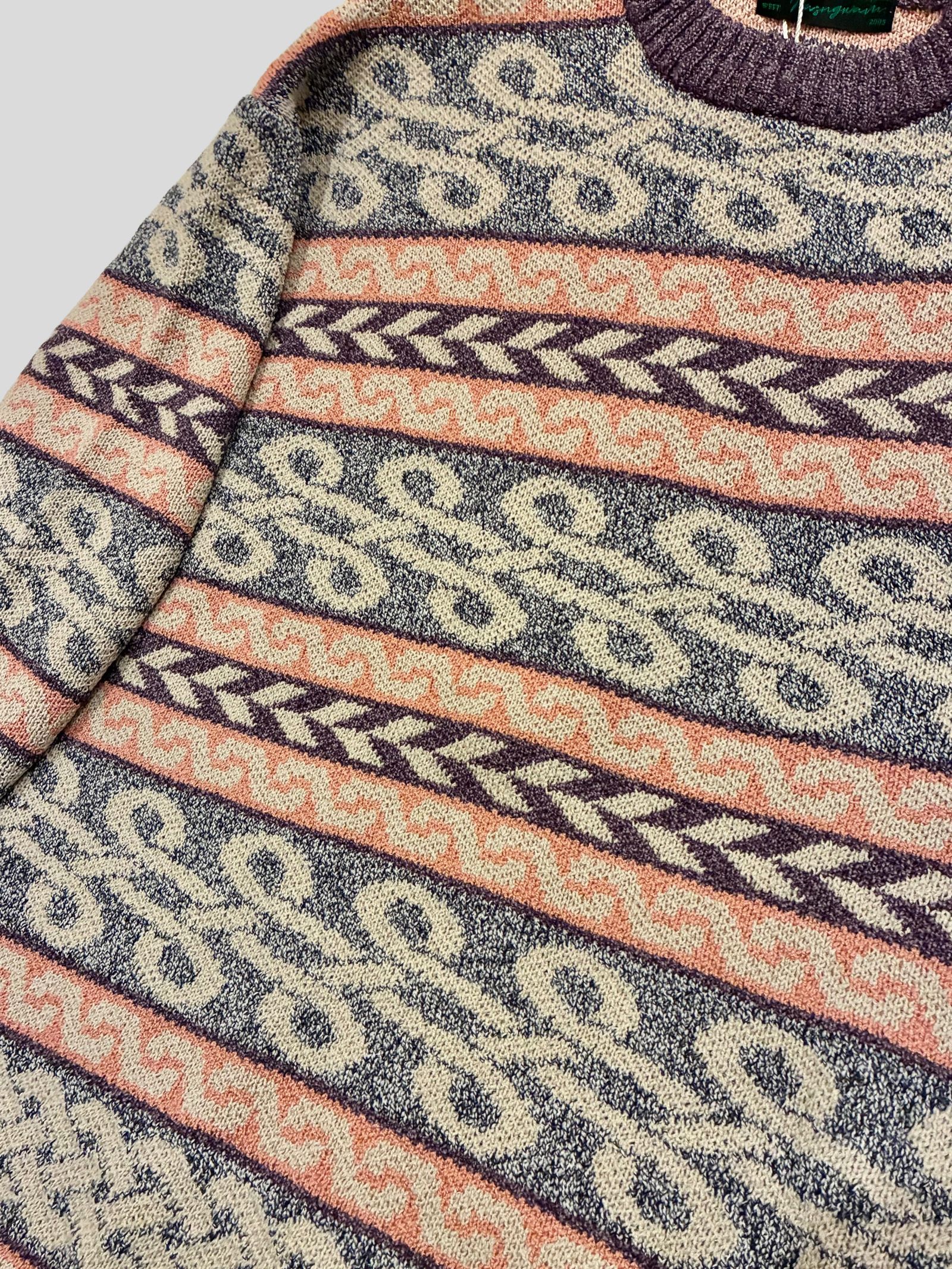 BRAID KNIT / ニット・セーター / パープル / ナスングワム