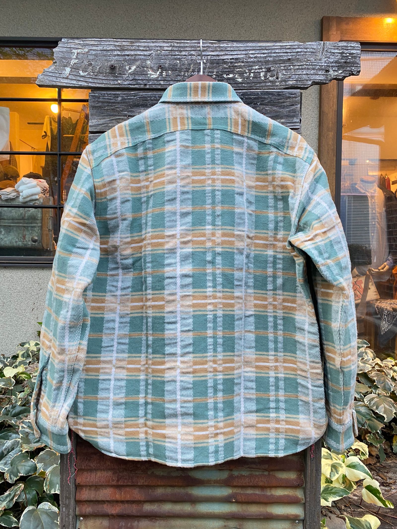 SUGAR CANE - FICTION ROMANCE FANCY TWILL & DOUBLE WEAVE WORK SHIRT