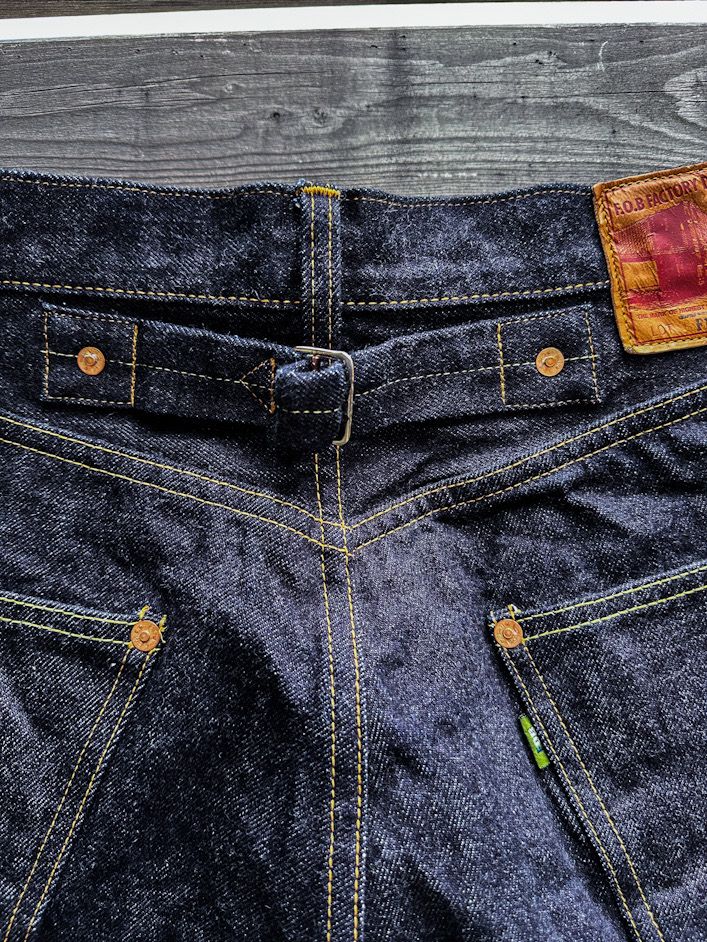 F165 / セルビッジ ガレージデニム5P / SELVEDGE GARAGE DENIM 5P