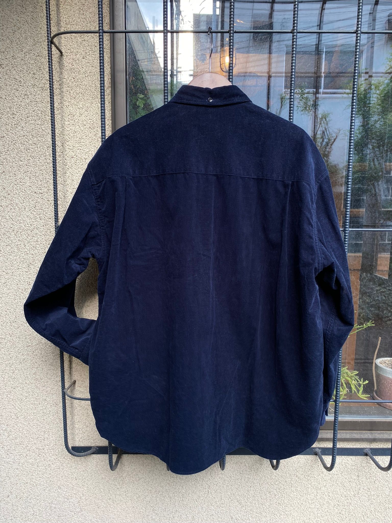 F3482 CORDUROY BALL SHIRT / NAVY