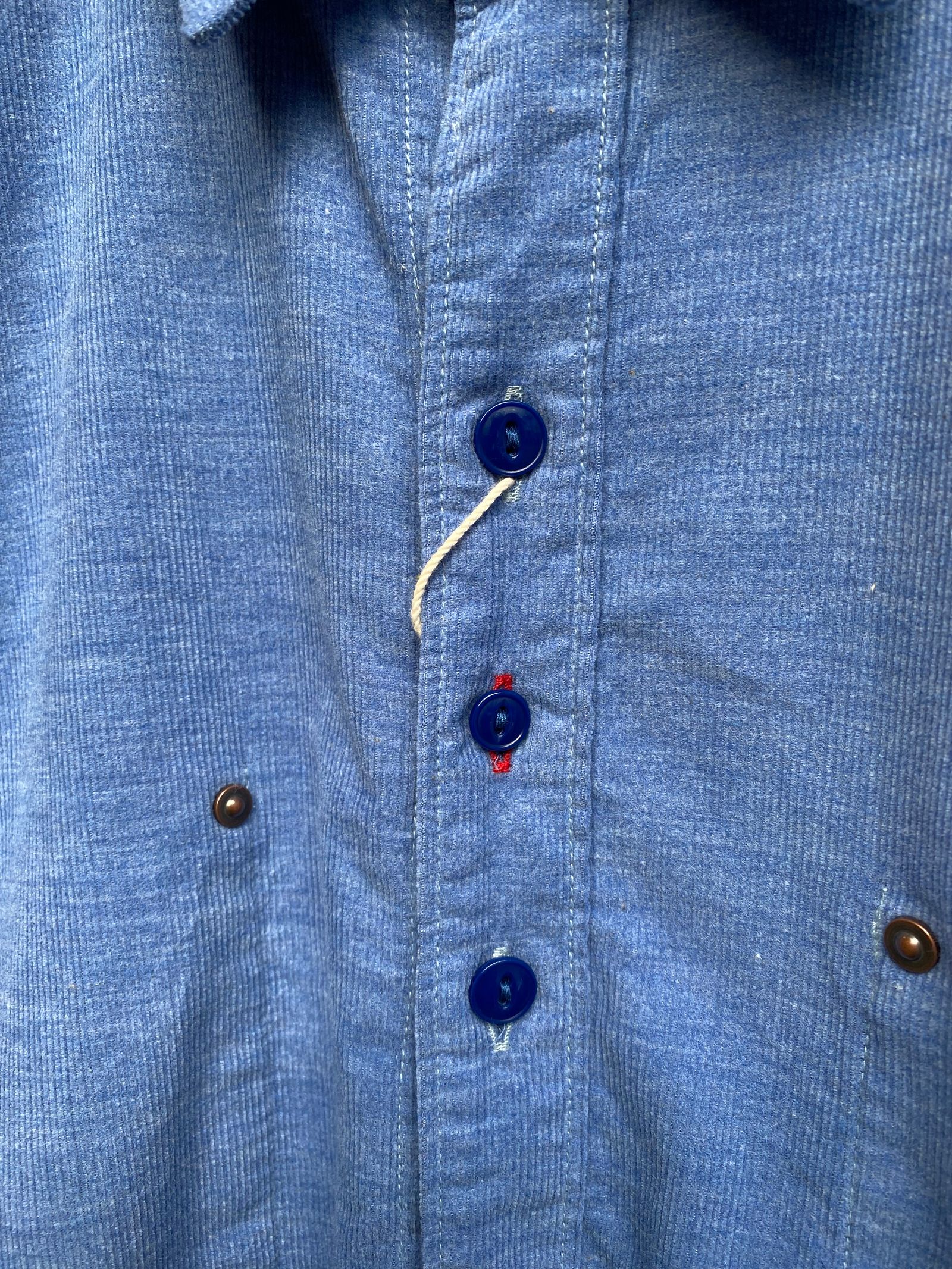 F3482 CORDUROY BALL SHIRT / SAX