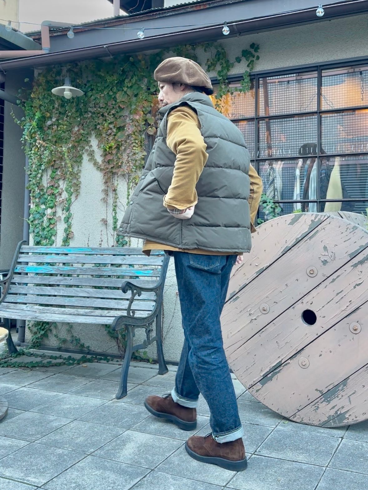 ダウンベスト / 6712 DOWN VEST / オリーブ