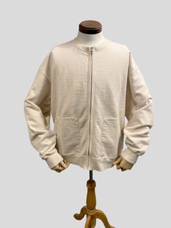 No,10 Crew Zip Parka クルーネックジップスウェットカーディガン / ナチュラル / UNISON SPECIAL ユニゾンスペシャル