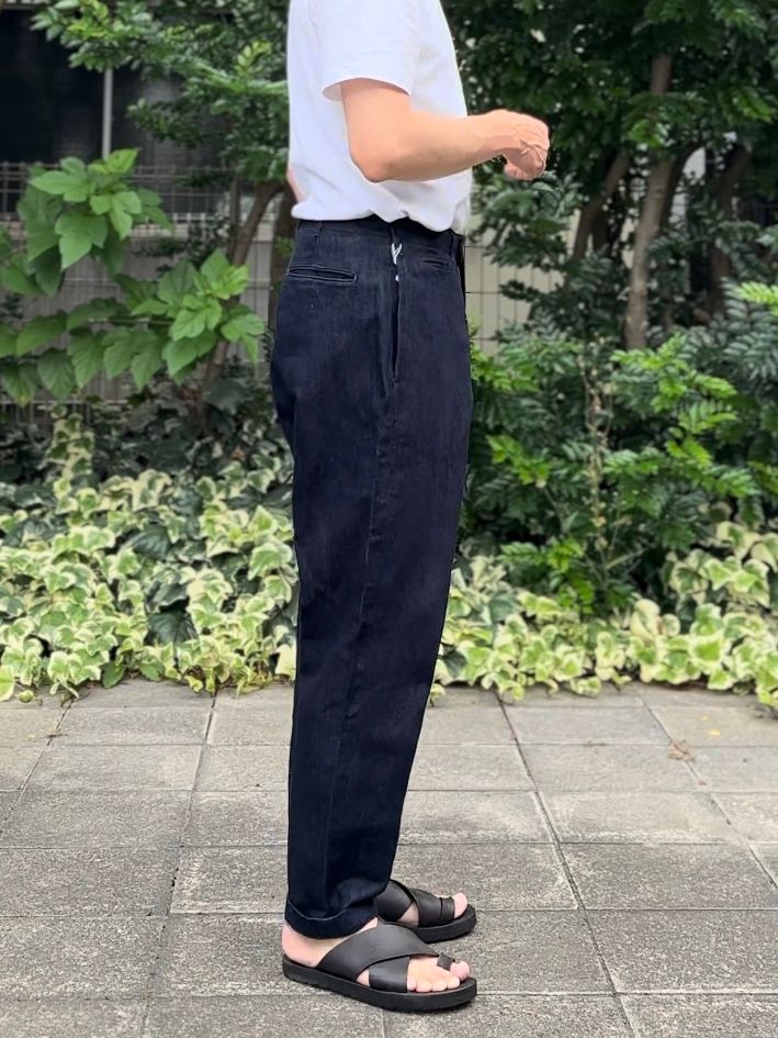 DENIM BALL TROUSERS / F04672
