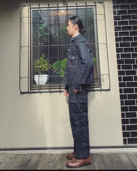 STYLE NO. 18 ブラックウォッチのカーゴパンツ②