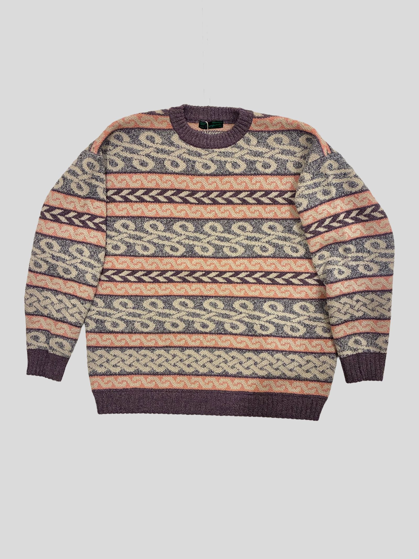 BRAID KNIT / ニット・セーター / パープル / ナスングワム