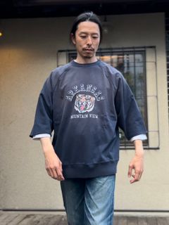 SCREEN STARS / スクリーンスターズ / Amecaji 3/4 slv Tee /アメカジ七分袖Tシャツ / ネイビー