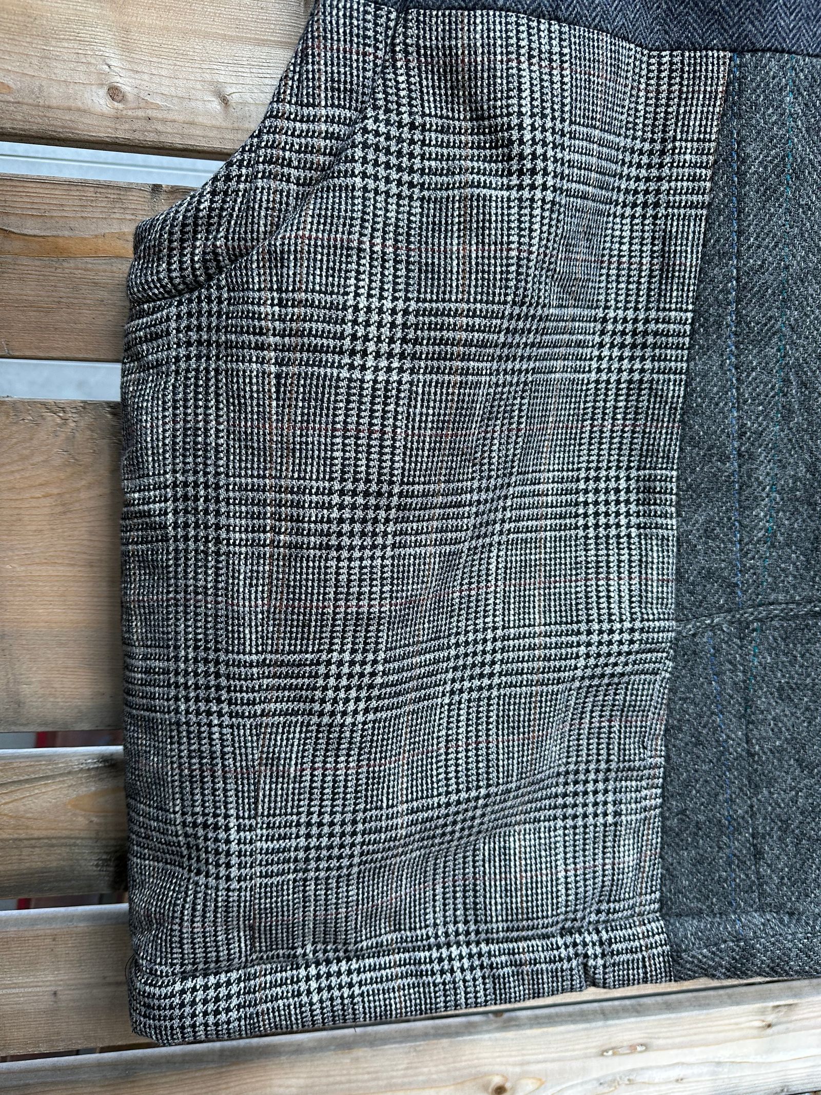 ARTISAN VEST / アルチザンベスト / リバーシブル / ツイード / ブラックL