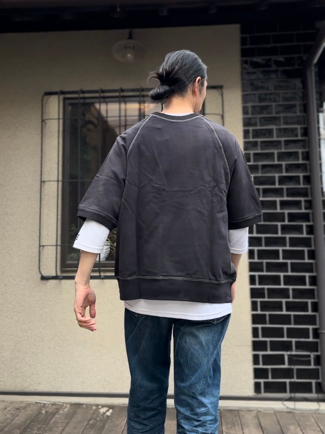 SCREEN STARS / スクリーンスターズ / Sunburned sweat tee / 半袖スウェットTシャツ /  ブラック