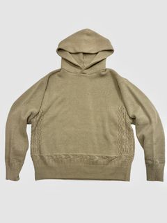 ACTUALLY PARKA / ニットパーカー / グレージュ / ナスングワム