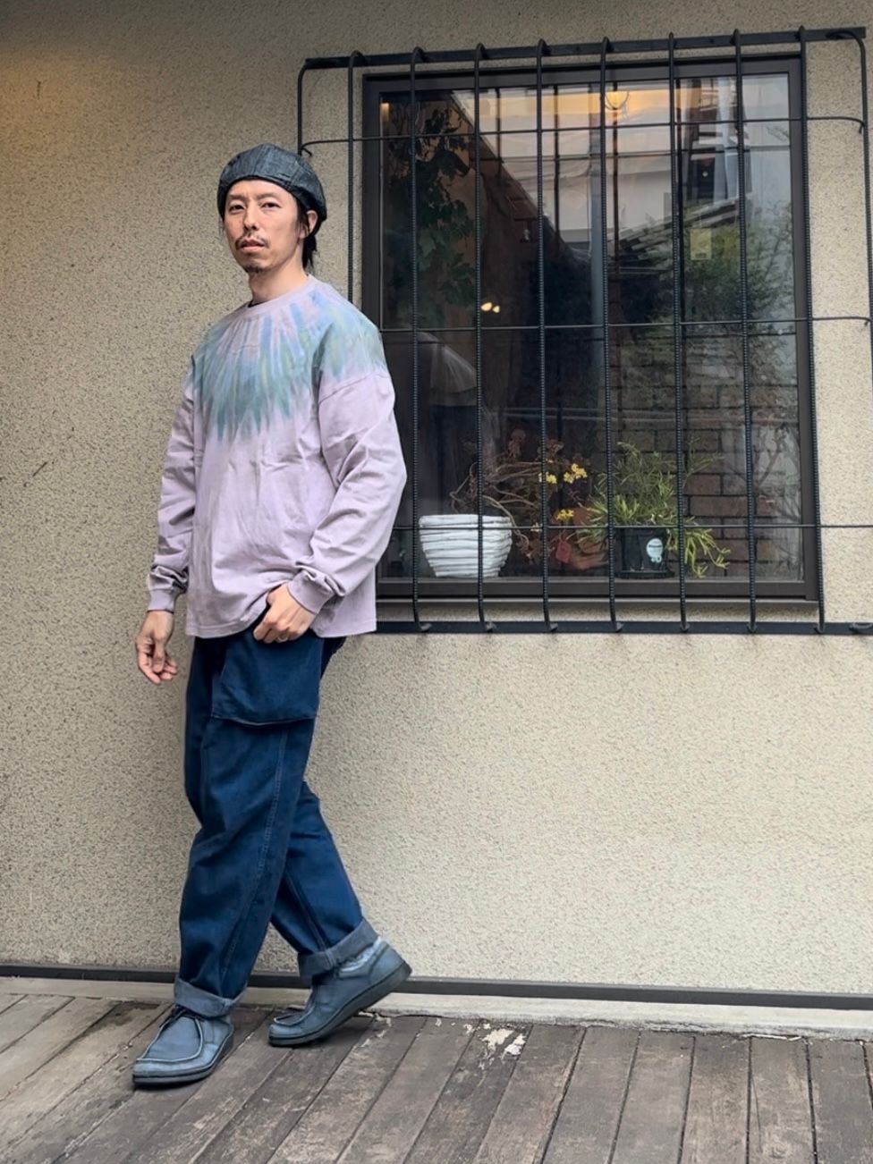 Nasngwam.×JAVARA / FEATHER L/S TEE / 辰