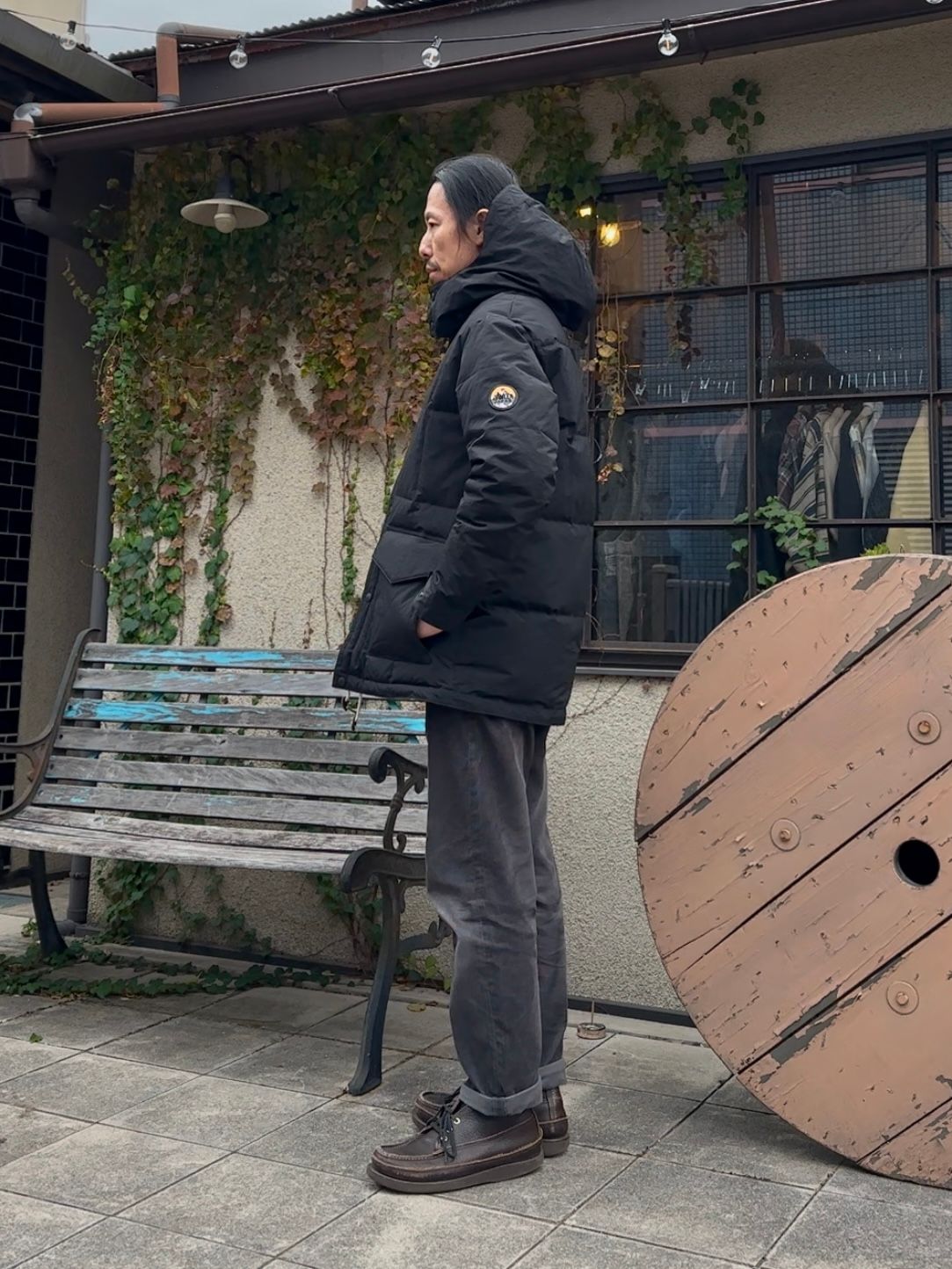 DOWN PARKA VINTAGE1956 / 6740 ダウンジャケット / ブラック