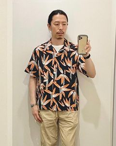 サンサーフ / SUN SURF / アロハシャツ / SCENERY OF BAMBOO / ブラック(119) / SS38577