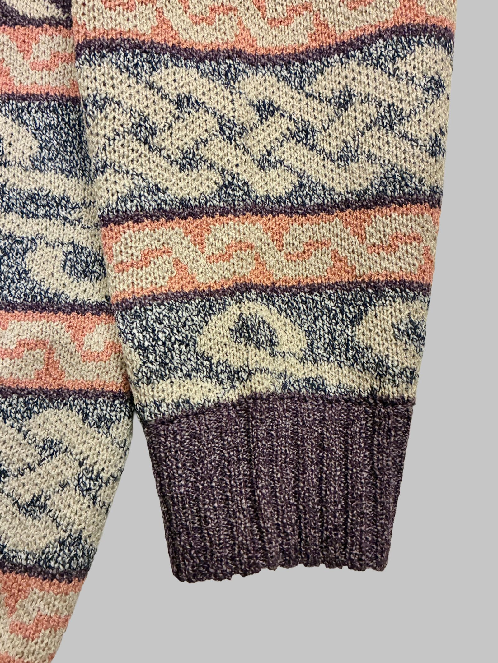 BRAID KNIT / ニット・セーター / パープル / ナスングワム