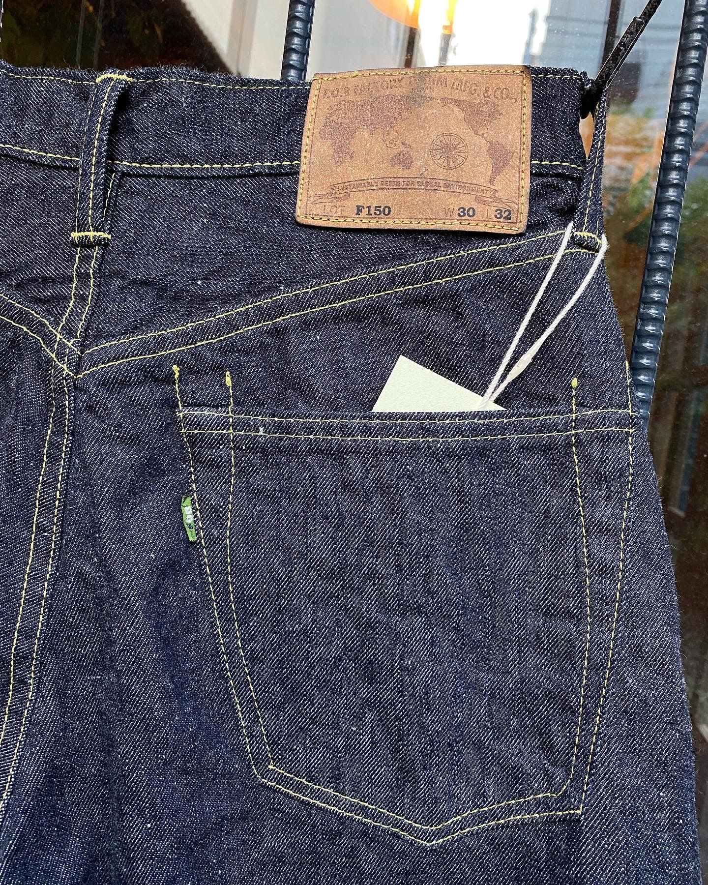 FOB FACTORY(エフオービー ファクトリー）F191 大戦モデル 赤耳 FOB FACTORY (31) デニムパンツ FOBファクトリー F191