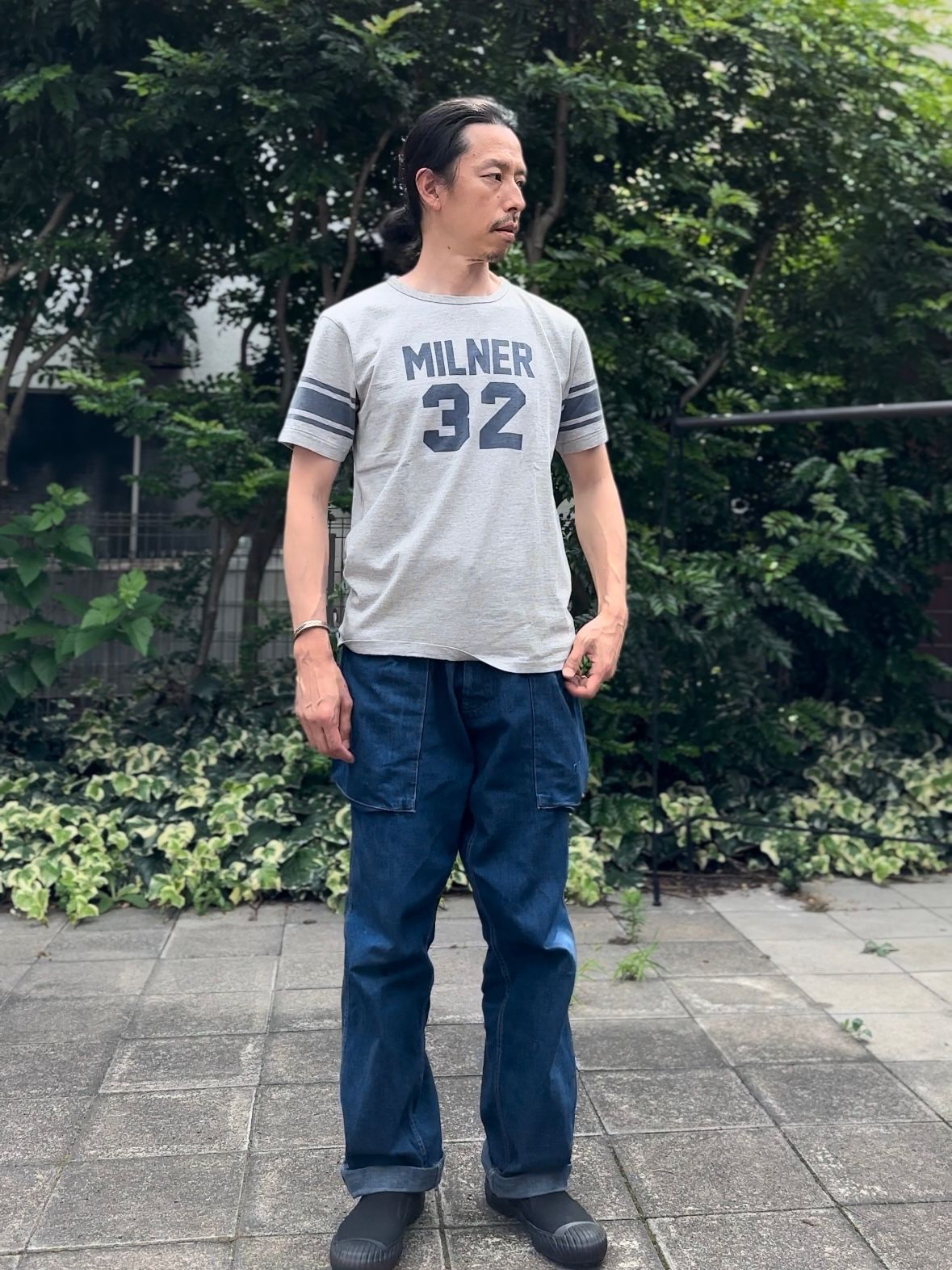 ロチェスター / ナンバリングTシャツ 32 / オックスフォードグレー