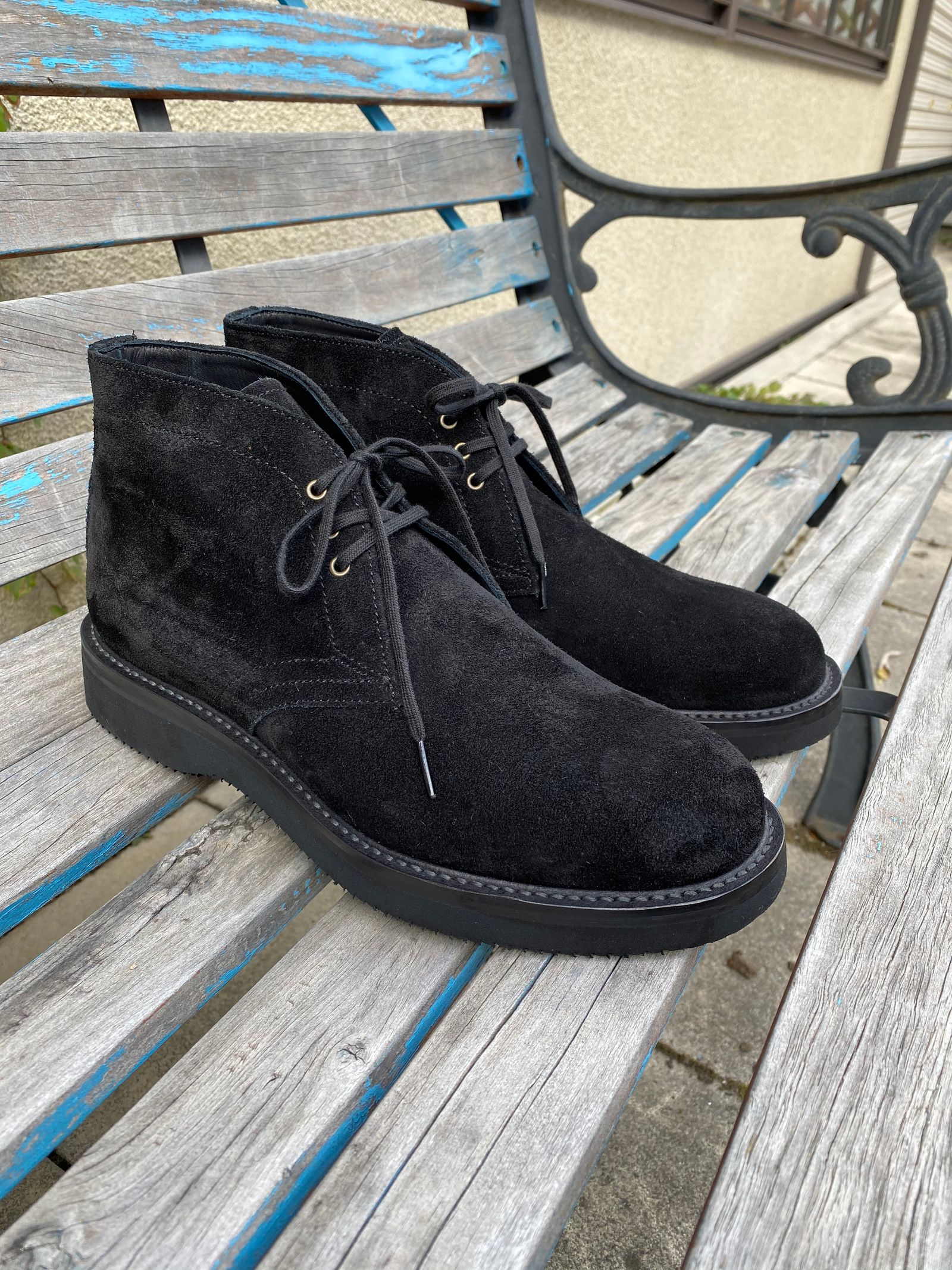 KUDU LEATHER SUEDE スエードチャッカブーツ / ブラウン - 7(25.5~26.0)