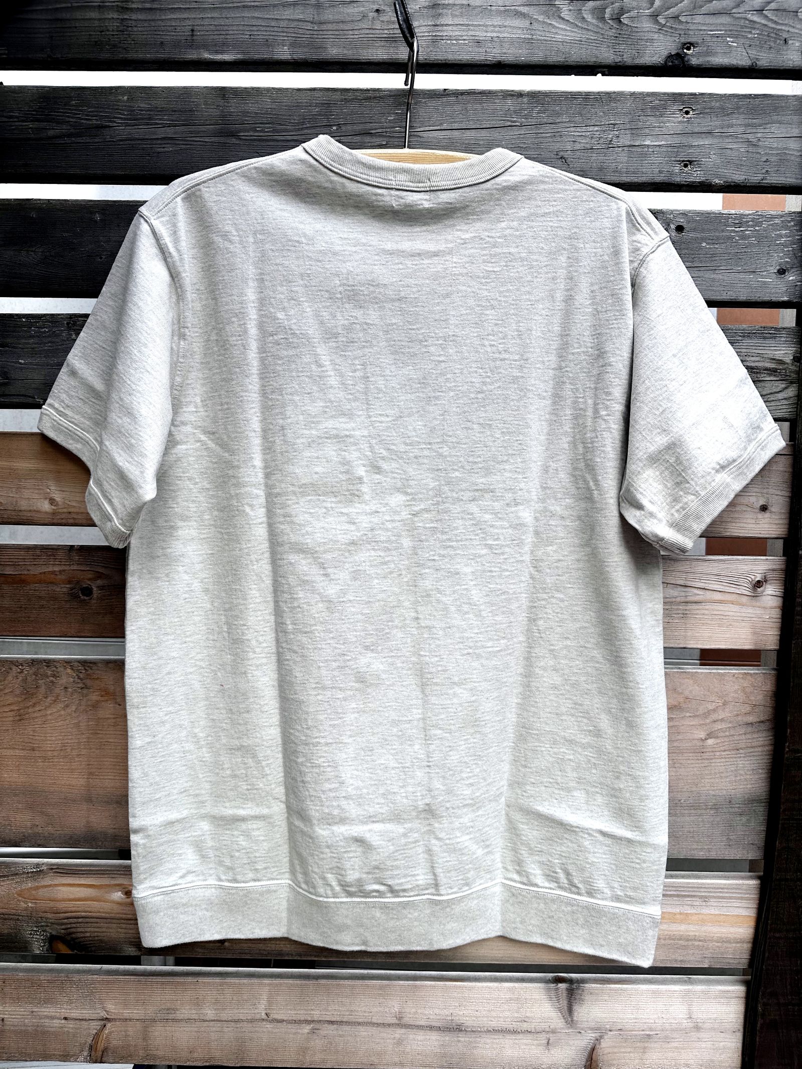 WHITESVILLE / ホワイツビル 14/- HALF SLEEVE RIB T-SHIRT / 半袖リブTシャツ / WV79147 オートミール(131)