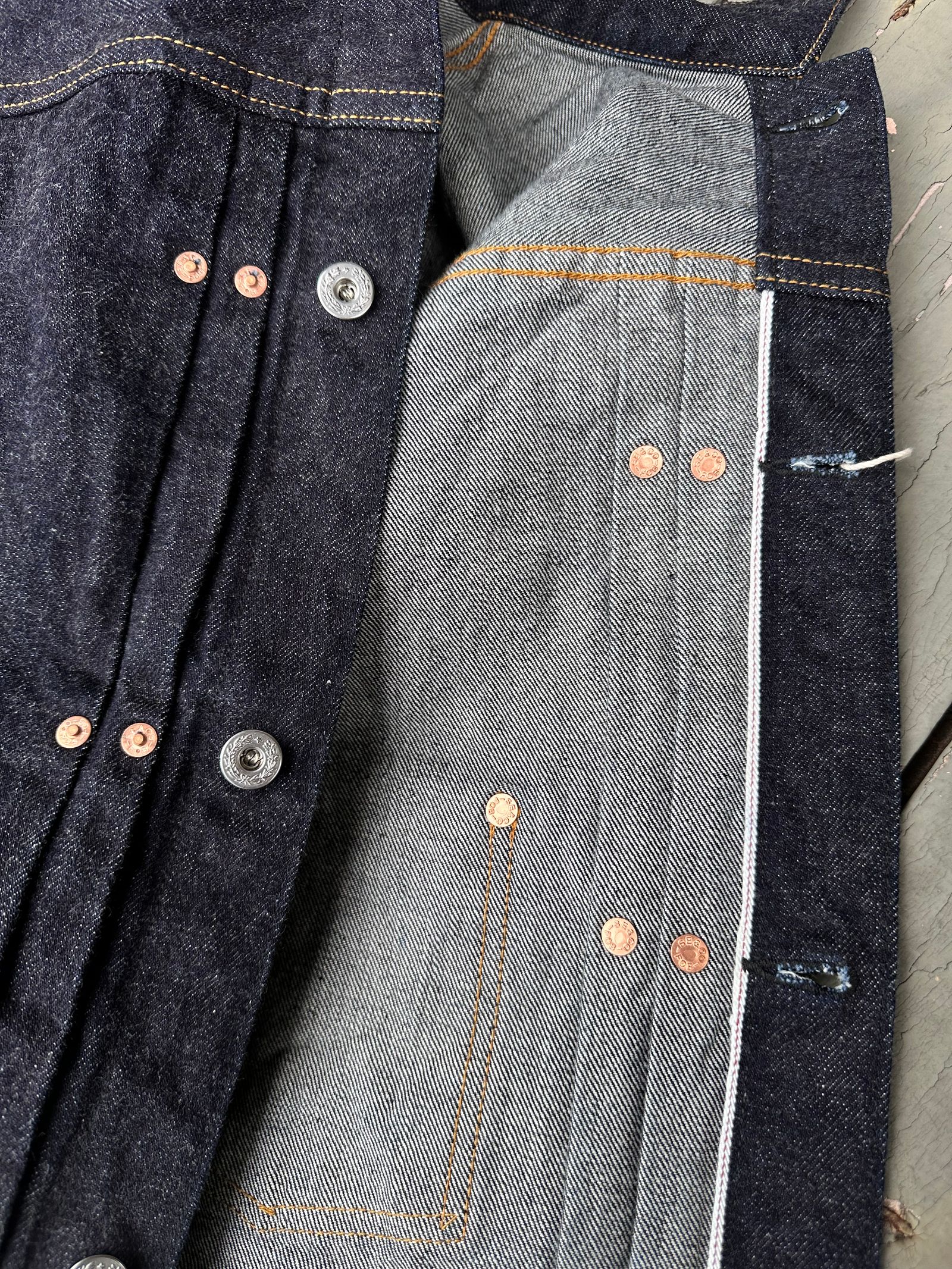 F2432 / セルビッジ ガレージデニムジャケット / SELVEDGE GARAGE DENIM JK