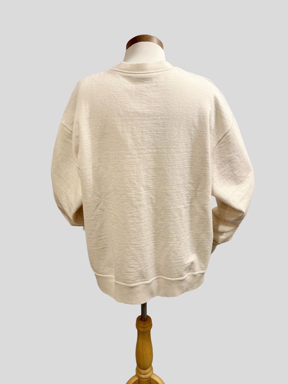 No,10 Crew Zip Parka クルーネックジップスウェットカーディガン / ナチュラル / UNISON SPECIAL ユニゾンスペシャル