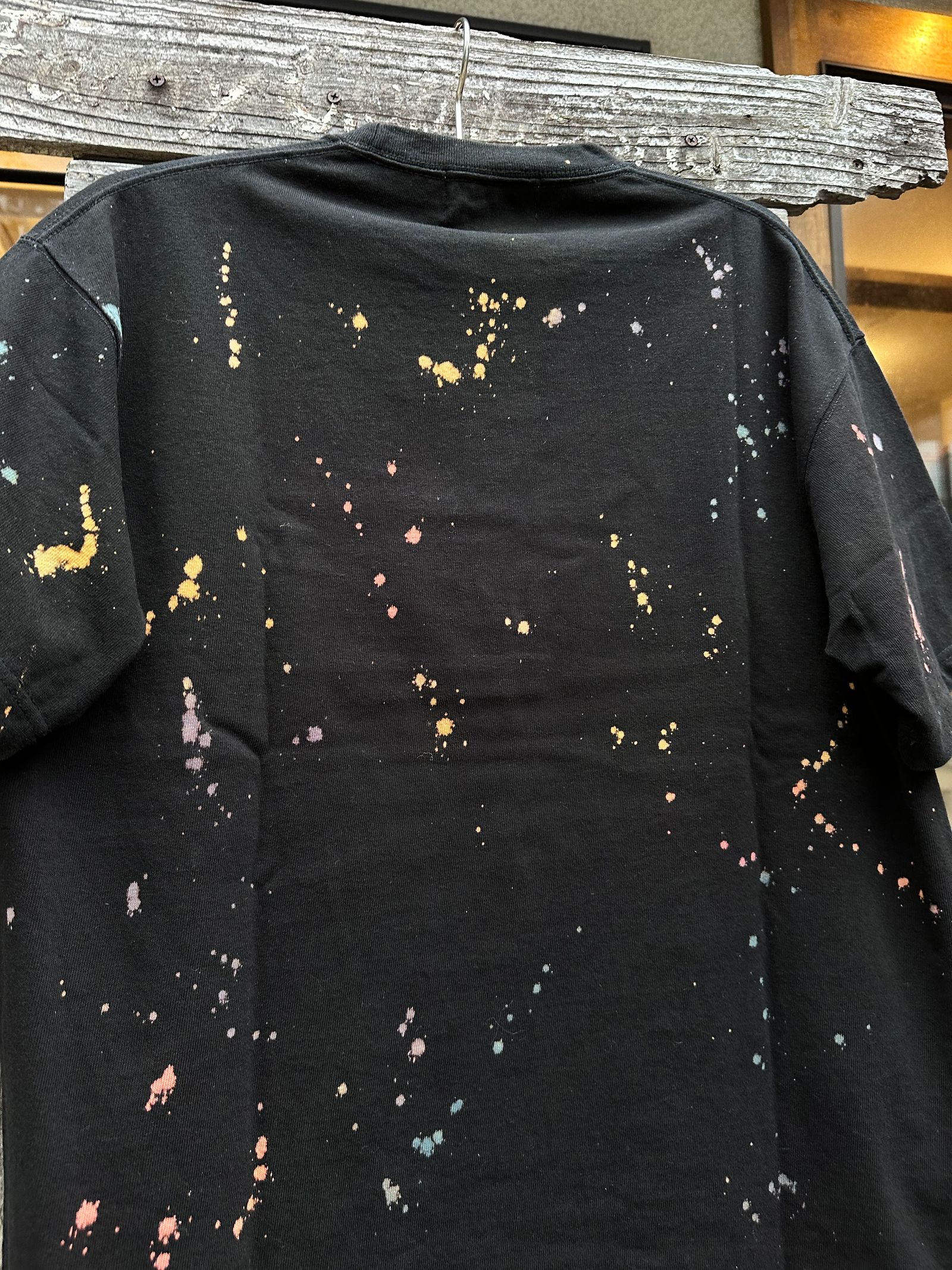 Nasngwam.xJAVARA / SPLASH TEE / Tシャツ / ブラック