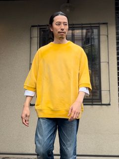 SCREEN STARS / スクリーンスターズ / Sunburned sweat tee / 半袖スウェットTシャツ / イエロー