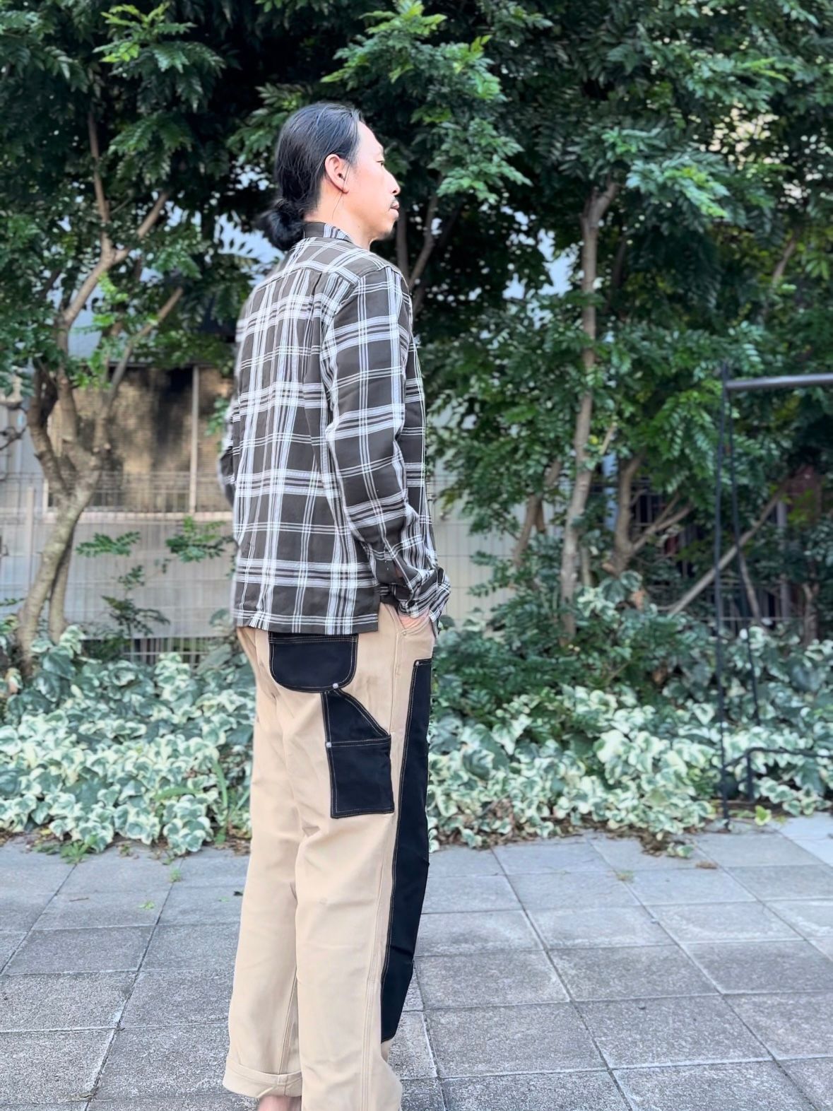 DUBBLE KNEE PANTS / ダブルニーパンツ / ブラック