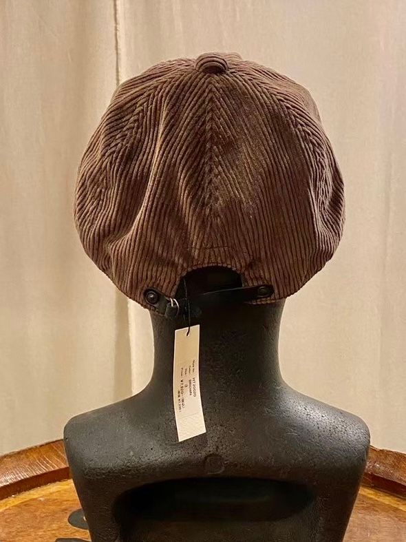 8wel CORDUROY CAP / コーデュロイキャップ / ブラウン