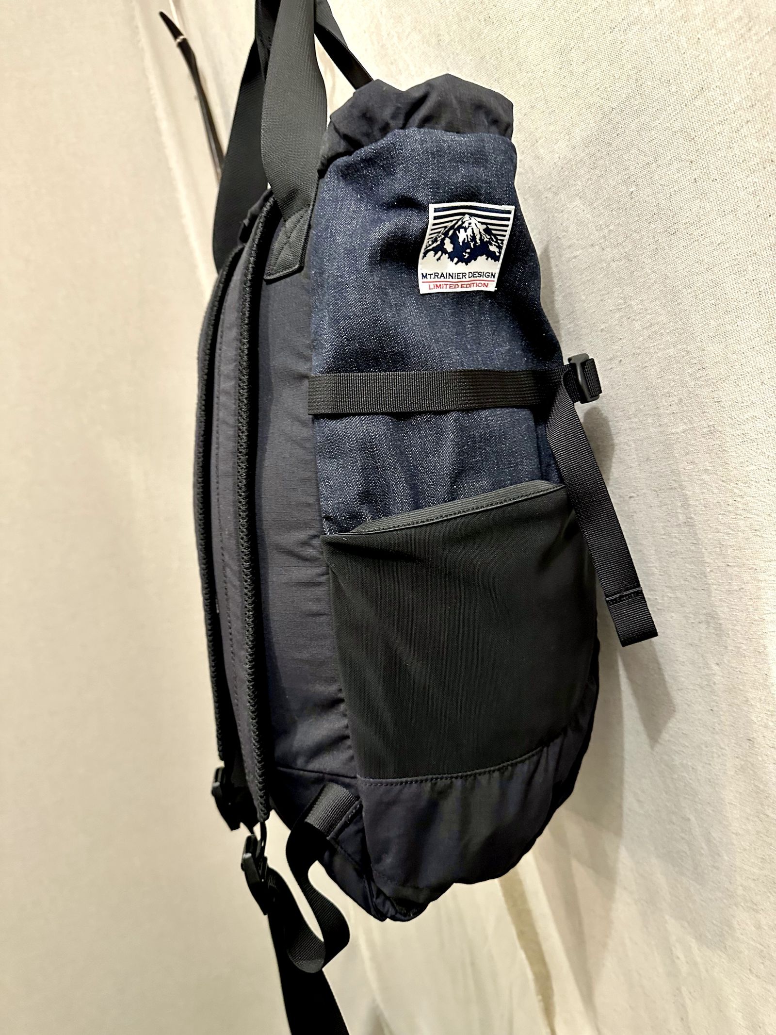 MRD×BLUE BLUE / デニムコンビトラベルトート